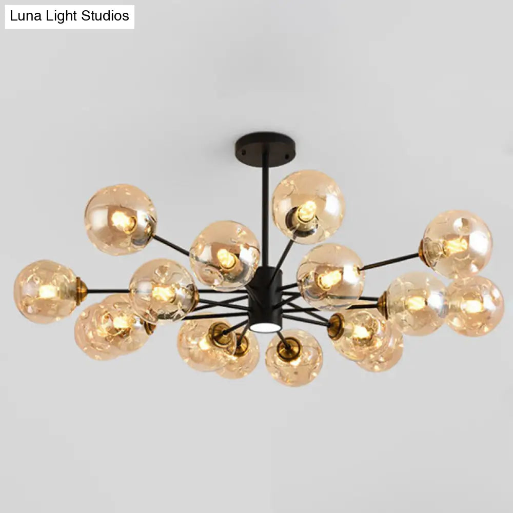 Modern Glass Bubble Chandelier Pendant Lights for Bedrooms