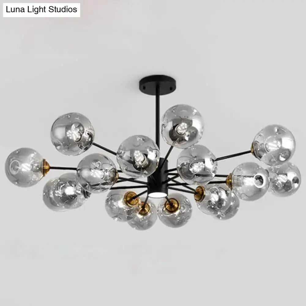 Modern Glass Bubble Chandelier Pendant Lights for Bedrooms