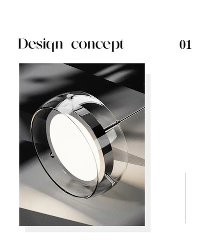 Modern Glass Dining Table Pendant Light