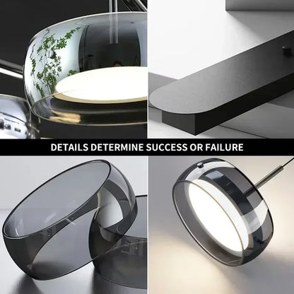 Modern Glass Dining Table Pendant Light