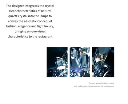 Modern Glass Dining Table Pendant Light