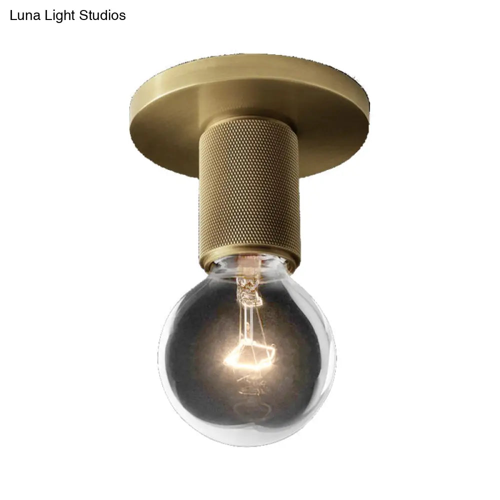 ديكوربايتس™ مصباح سقف معلق زجاجي حديث من ديكوربايتس™ مصنوع من النحاس للشرفة - أشكال كروية، مخروطية، أسطوانية، وبوقية