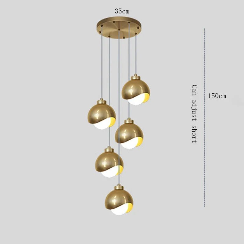 Modern Glass Globe Pendant Light - Decorbites