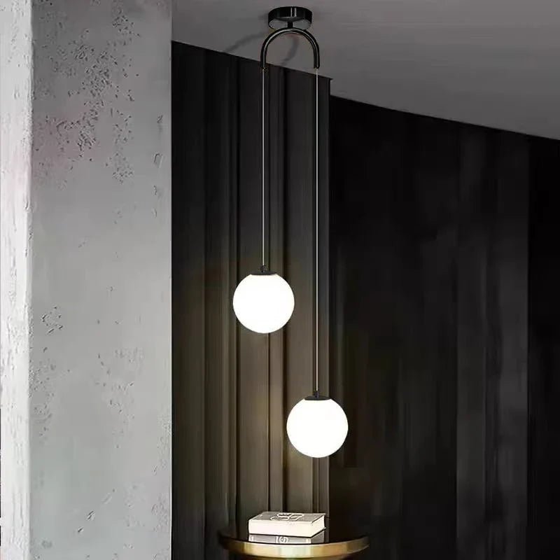 Modern Glass Globe Pendant Light - Decorbites