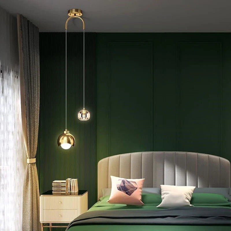 Modern Glass Globe Pendant Light - Decorbites