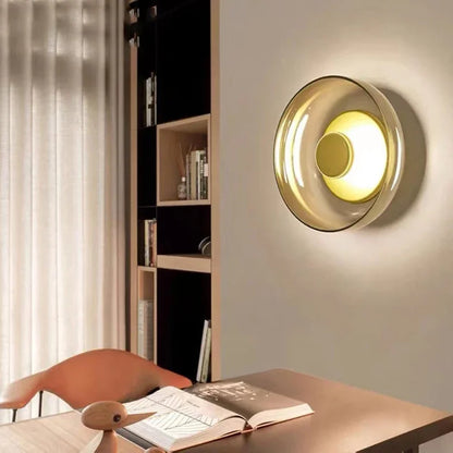 Modern Glass LED Wall Light