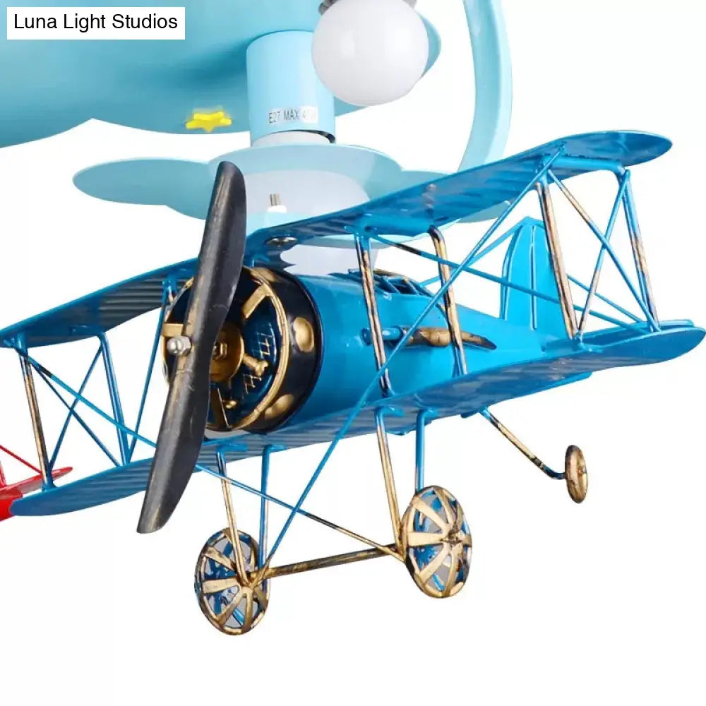 DecorBites™ DecorBites™ Modern Globe Flush Ceiling Light for Child's Bedroom