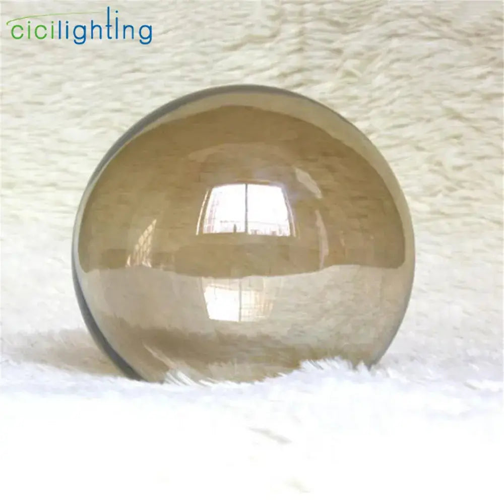 Modern glossy gold grey glass lamp shade featuring a translucent amber sphere for decorbites grey glass lamp use