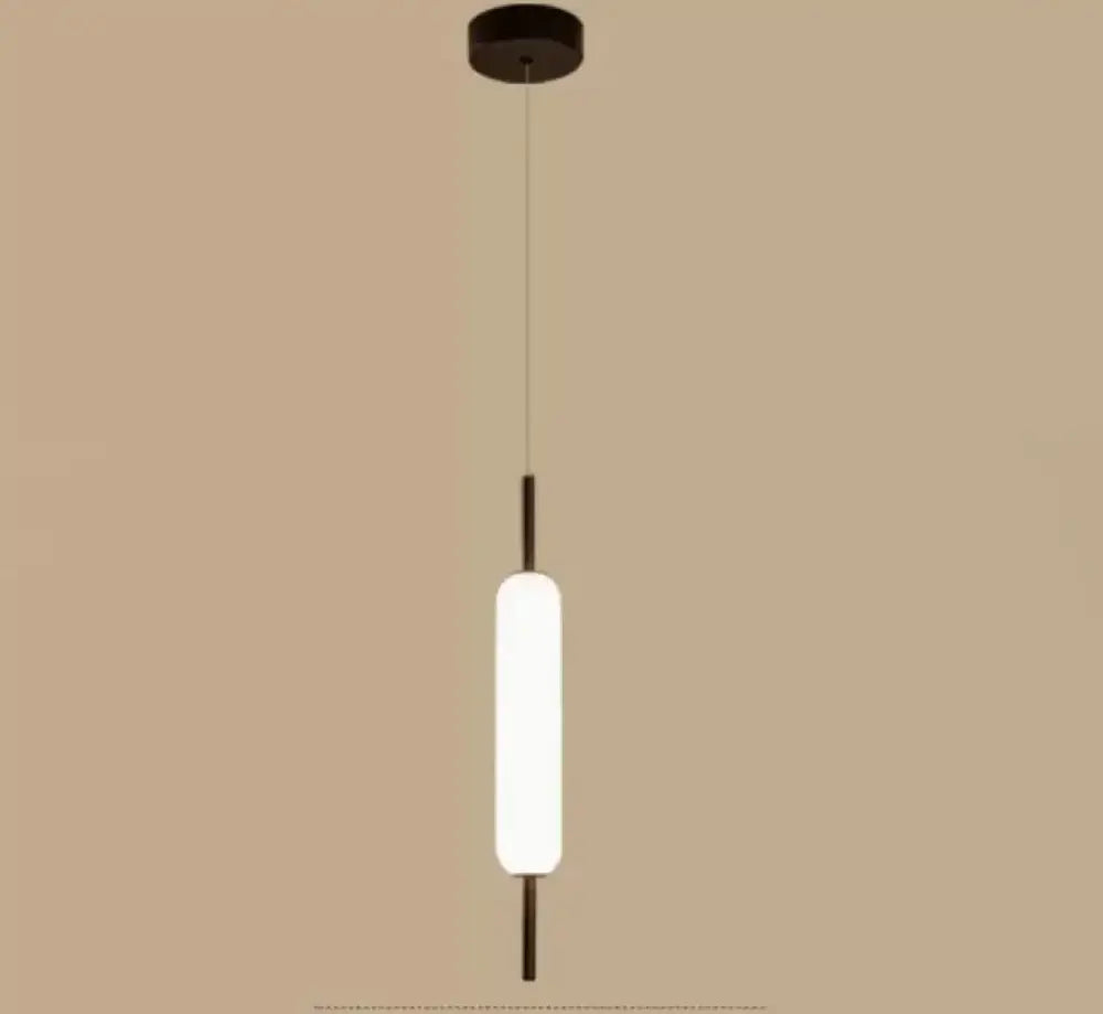 Modern gold and frosted glass led pendant chandelier featuring a black metal frame and soft white illumination pendant chandelier