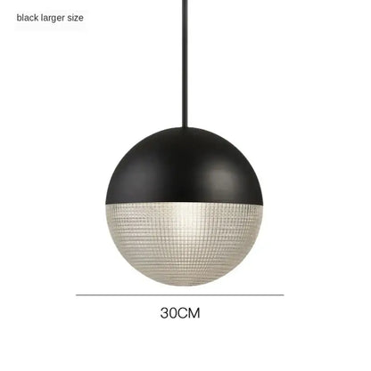 Modern gold and black glass ball led pendant light featuring black and frosted glass for stylish bedroom decorbites pendant light