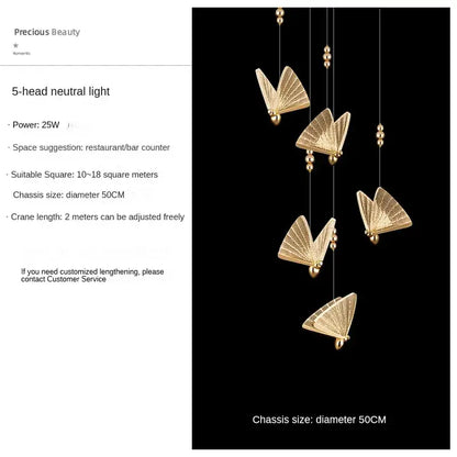 Modern gold butterfly pendant lights with intricate fan patterns and beads for luxury bedroom decorbites butterfly pendant lamps