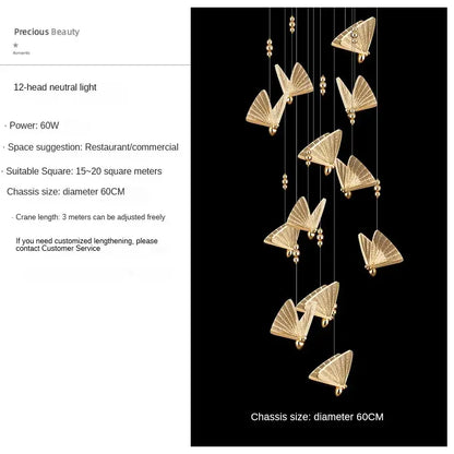 Modern gold butterfly pendant lamps featuring gold-colored butterfly-shaped pendant lights for luxury bedroom lighting decorbites butterfly pendant