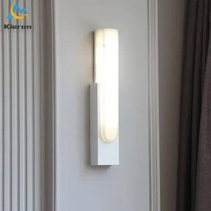 Modern gold cloud stone led wall light with frosted glass diffuser and sleek metallic frame for bedroom decorbites cloud stone