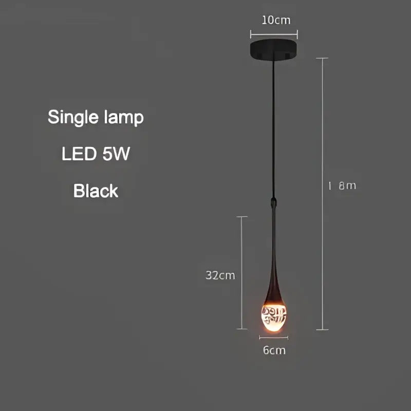 Modern gold crystal bubble pendant chandelier with black led teardrop glass shade and 5w bulb for dining room decorbites crystal bubble