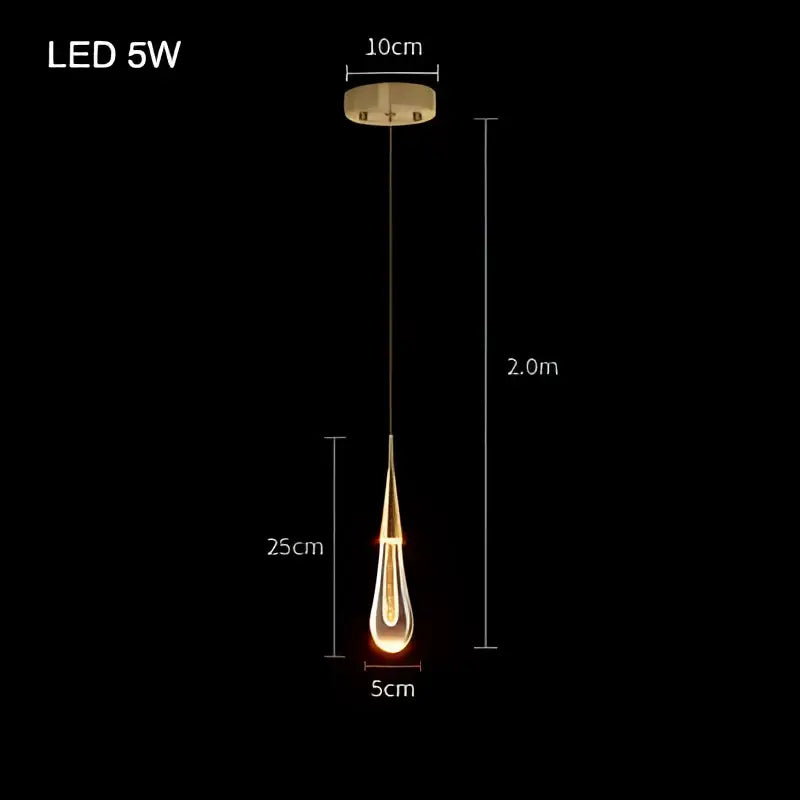 Modern gold crystal bubble pendant chandelier with a sleek teardrop shape, metal frame, and glass body for dining room decorbites crystal bubble