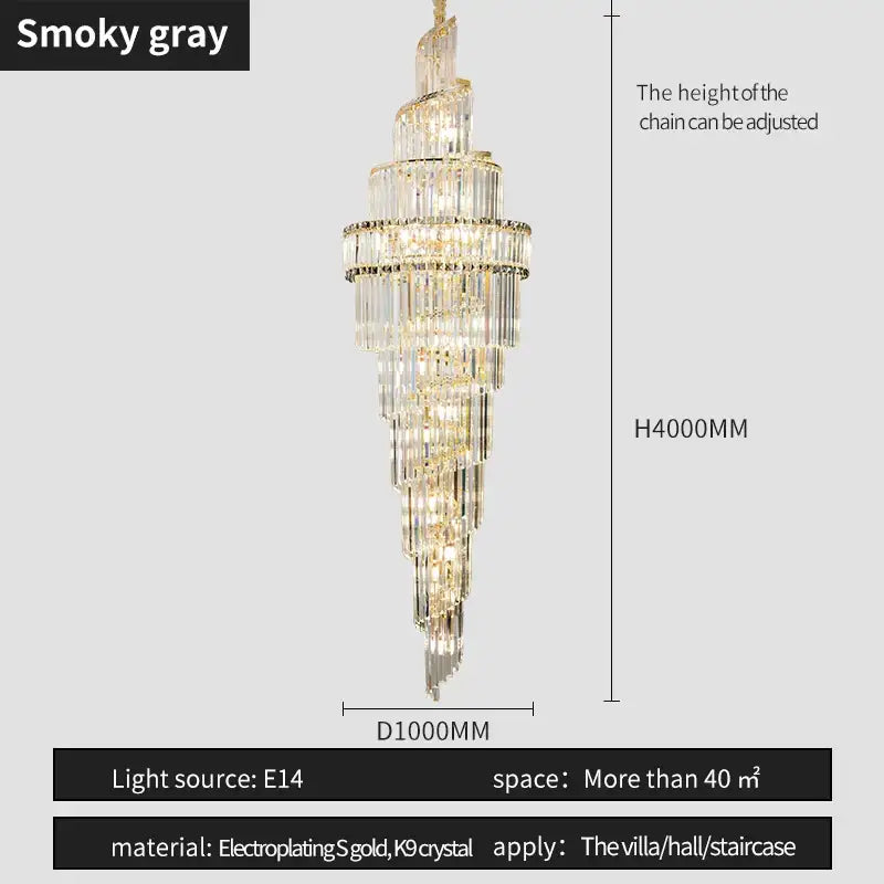 Modern gold crystal hollow chandelier with cascading crystal strands and electroplated frame for living room decorbites crystal hollow