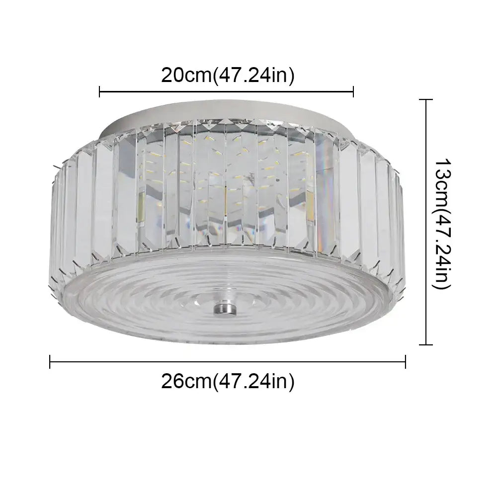 Modern gold crystal led ceiling dining room chandelier with sleek chrome finish and clear crystal led prisms