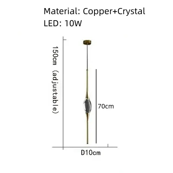 A sleek adjustable copper and crystal wall sconce with 10w led bulb for modern bedroom decorbites crystal wall lighting