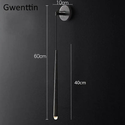 Modern black minimalist wall sconce with sleek teardrop lampshade and circular base for decorbites crystal water drop wall use