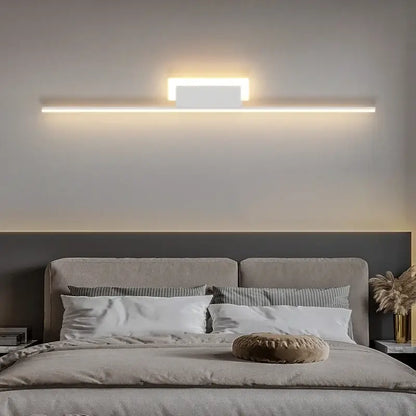 Modern gold curved led wall lamp with sleek white finish and warm ambient glow for living room decorbites led wall lamp