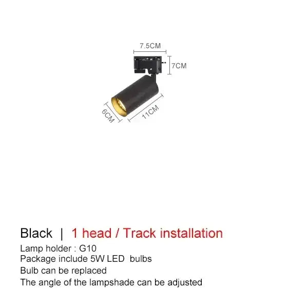Modern gold four light black ceiling spotlight with gold-finished adjustable led decorbites adjustable led ceiling lampshade