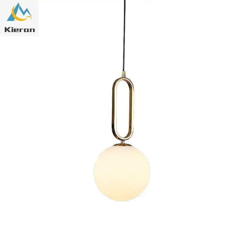 Modern gold glass ball led chandelier with brass frame and frosted glass globe for living room decorbites glass ball