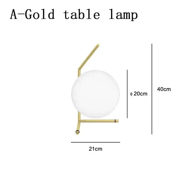 Modern gold glass ball led chandelier light floor lamp with minimalist frosted globe and slender metallic arms decorbites glass ball