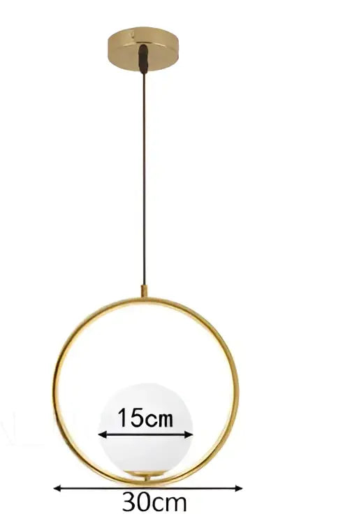 Modern gold glass ball pendant light with frosted glass globe and black cord for dining room decorbites glass ball pendant lights