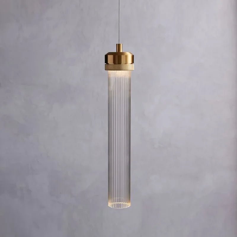 Modern Gold Glass Pendant Light - Decorbites