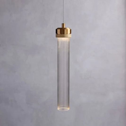 Modern Gold Glass Pendant Light - Decorbites