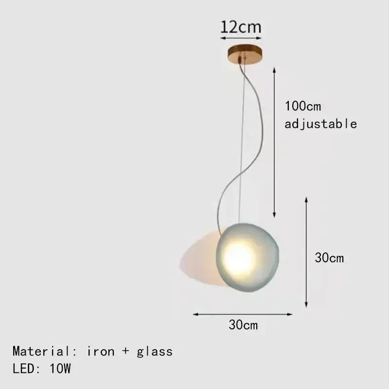 Modern gold and gray glass indoor pendant light with frosted globe and iron fixture for dining room decorbites glass indoor
