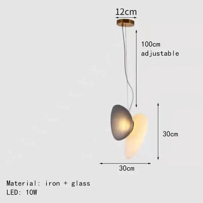 Modern gold and gray glass indoor pendant lights with asymmetrical dark gray and amber glass shades for dining room decorbites glass indoor