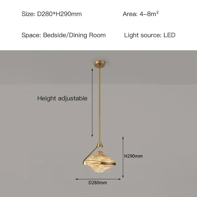 Modern gold led pendant lamp with textured translucent glass shade and sleek metal frame for dining room decorbites gold led
