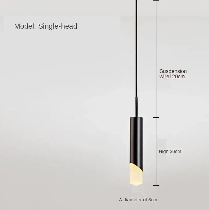 Modern gold led pendant light featuring a black cylindrical decorbites gold led pendant with warm glow and 120cm wire suspension