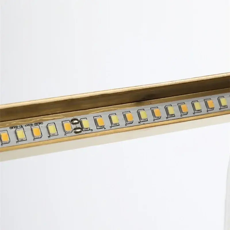Modern gold led ring chandelier pendant light featuring gold-colored decorbites led strip with square leds for ceiling decorbites gold led ring ceiling lighting