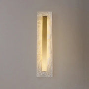 Modern gold marble living room wall lamp with decorbites gold marble textured frosted glass and golden light strip
