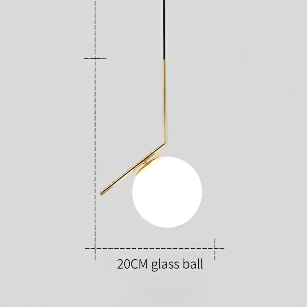 Modern gold ring pendant light with frosted glass sphere and sleek gold-toned metal arm for living room decorbites gold ring light fixture