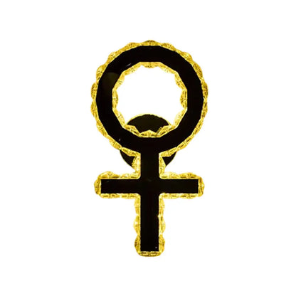 DecorBites™ DecorBites™ Modern Gold WIFI/Dual C Hotel Wall Sconce with Crystal Encrusted LED Lighting