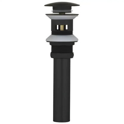 Black matte gun gray basin faucet drain with sleek metallic accents for modern decorbites gun gray bathroom sink tap