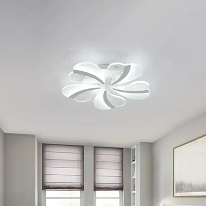 DecorBites™ DecorBites™ Modern Heart-Shaped LED Ceiling Lamp - Acrylic, Flush Mount Light for Living Room with 5/9/15 Warm/White Lights