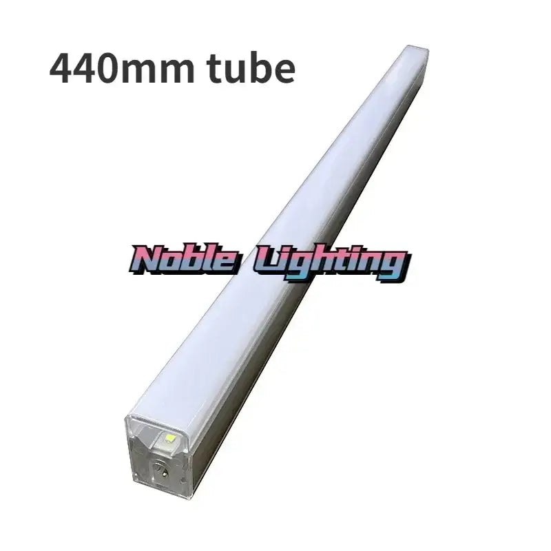 White 440mm long led light tube with clear plastic casing for decorbites hexagon led ceiling garage fixture