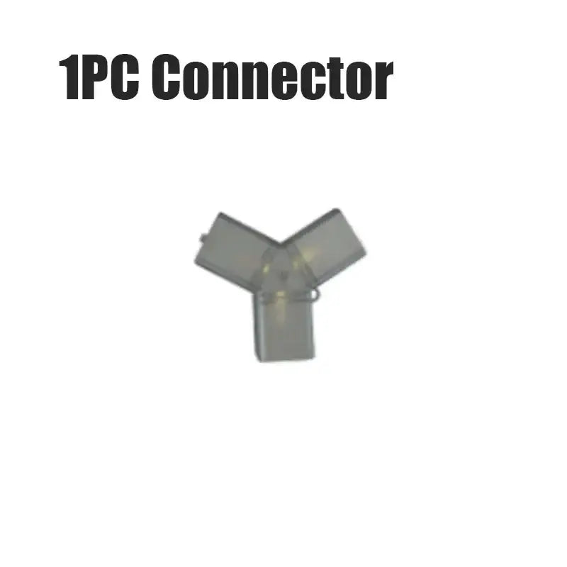 Gray plastic y shaped connector for decorbites hexagon led ceiling modern honeycomb hexagon led living room fixture