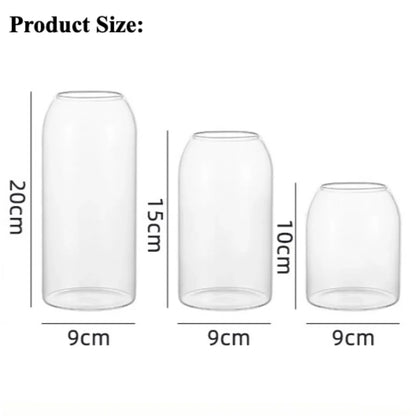 Modern Hydroponic Glass Flower Vase for Home & Wedding - Vase