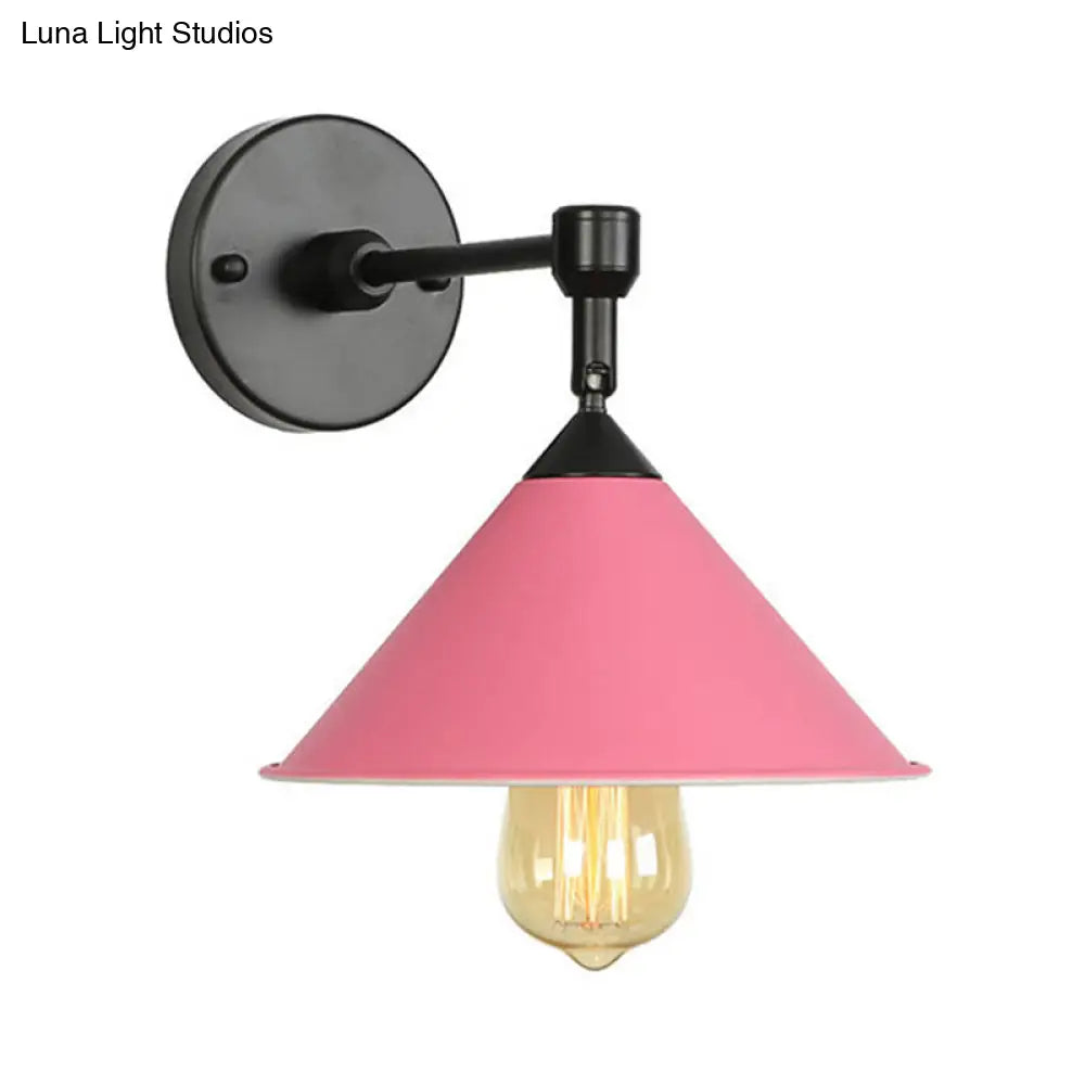 DecorBites™ DecorBites™ Modern Industrial Bathroom Wall Sconce Lamp - Black/Gray Metallic Finish