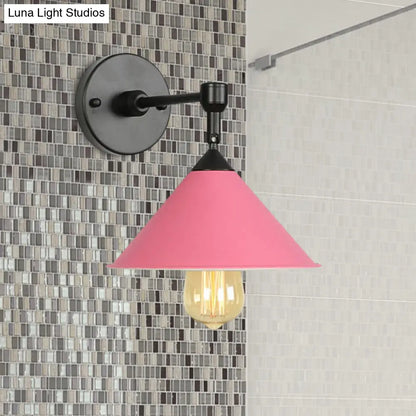 DecorBites™ DecorBites™ Modern Industrial Bathroom Wall Sconce Lamp - Black/Gray Metallic Finish