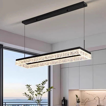 Modern Iron and Acrylic Dimmable Pendant Light - Decorbites
