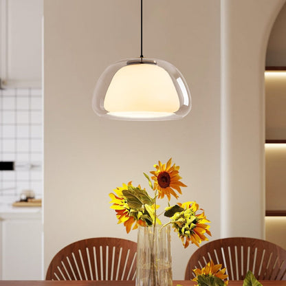Modern Jelly Globe Glass Pendant Ligh