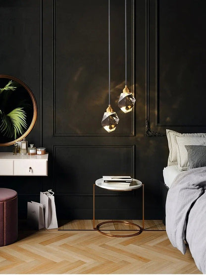 Modern K9 Crystal Linear Pendant Light - Decorbites