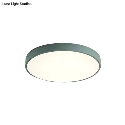 DecorBites™ DecorBites™ Modern Kids' Bedroom Ceiling Light: Acrylic Round Flush Mount