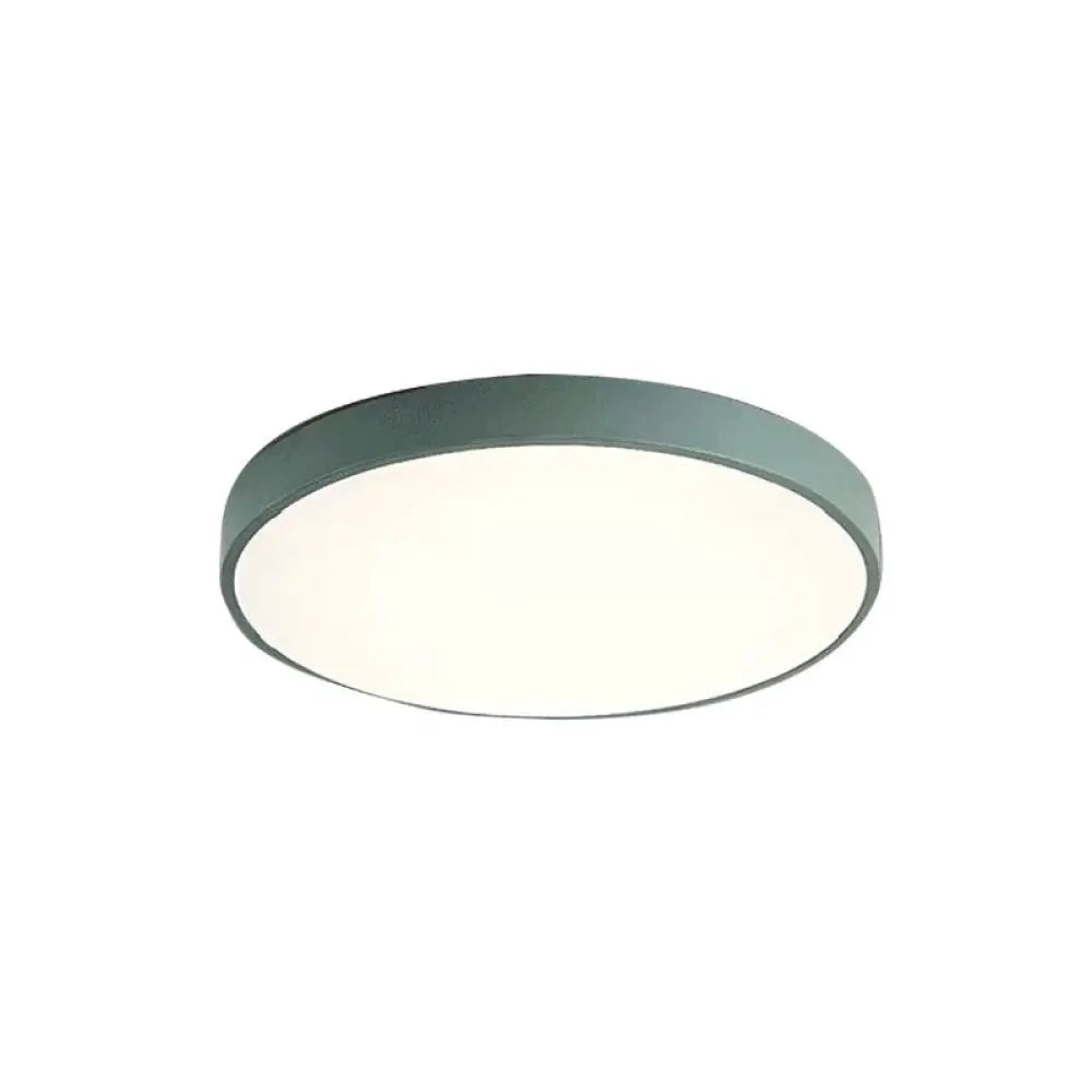 DecorBites™ DecorBites™ Modern Kids' Bedroom Ceiling Light: Acrylic Round Flush Mount
